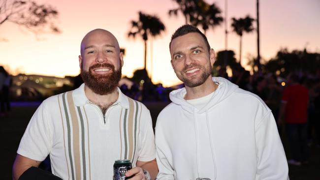 Chris Nieing and Nico Mack at the Ministry of Sound Classical 2025 at HOTA for Gold Coast at Large. Picture, Portia Large.