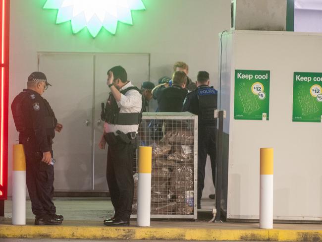 A 31-year-old man has been taken into custody following a shooting in Mackay which left one woman dead and a man injured. Picture: Michaela Harlow