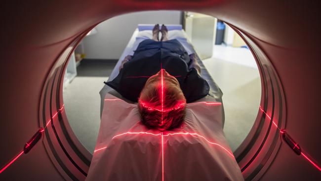 A CT (computerised tomography) scan is a medical test that helps diagnose medical conditions