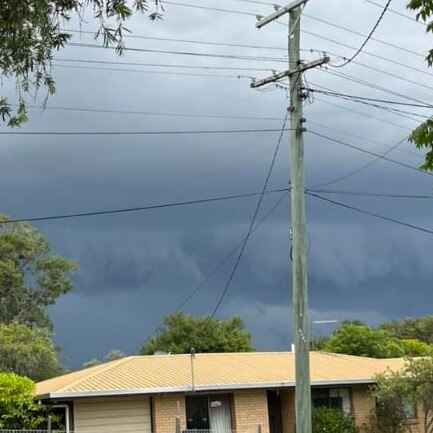 More than 50mm of rain fell over Beaudesert. Picture: Carole Aird Salmon/Facebook