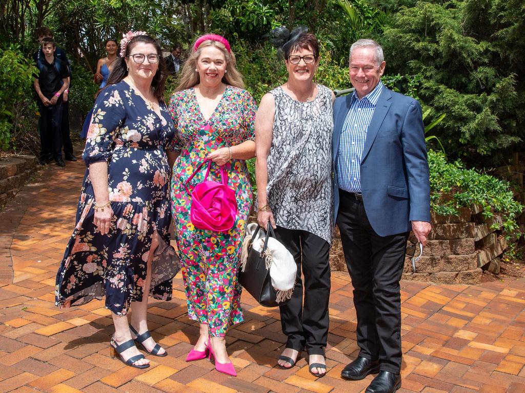 Jayne Tobin (left), with Sharon Pascoe, Elaine and Jeff Martin.