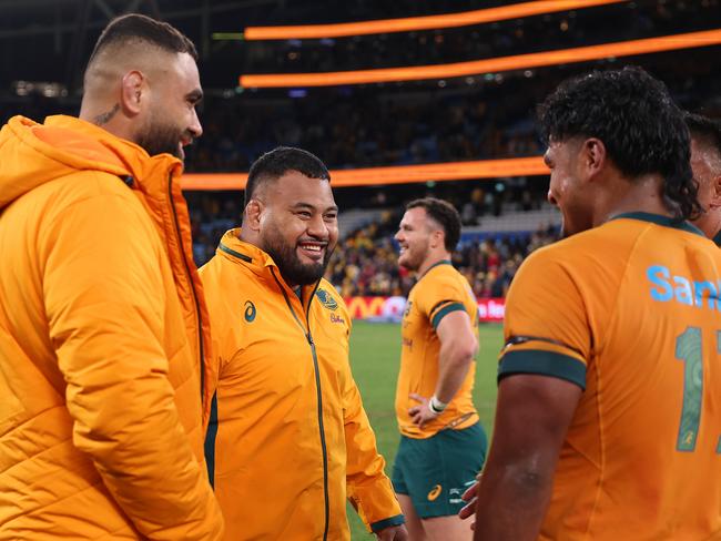 Lukhan Salakaia-Loto, Taniela Tupou and Isaac Kailea are included in the group nominating clubs outside NSW. Picture: Cameron Spencer/Getty Images