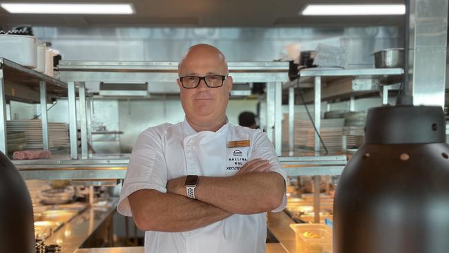 Ballina RSL Club's executive chef, Stephen Mills.