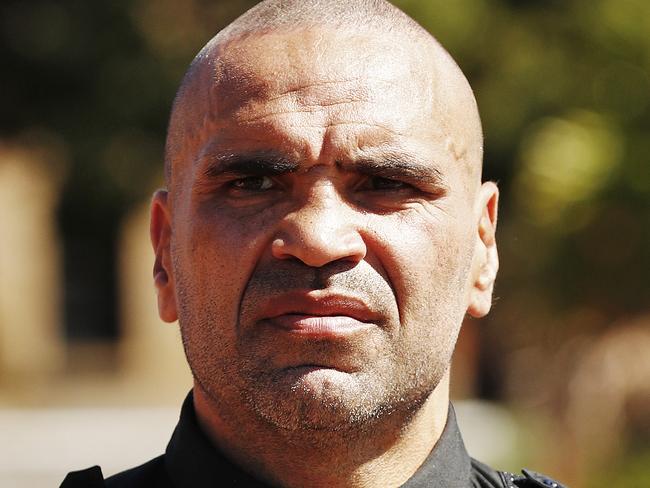 DAILY TELEGRAPH - 24/3/21Anthony Mundine says thank you for all the support he has received from the public and the media during his career, and discuss his future at an open news conference at the Cruise Bar, Overseas Passenger Terminal, Circular Quay West, Sydney. Anthony gets emotional after well wishes from family and friends on the big screen. Picture: Sam Ruttyn