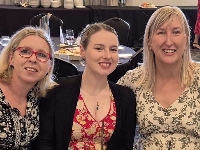 Socials Allanah Collett, Tiffini Collett and Laura Allen