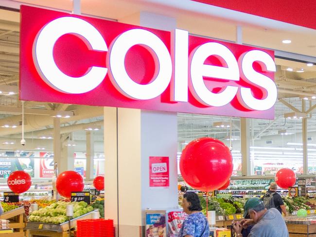 Generic Coles supermarket. Picture: Coles