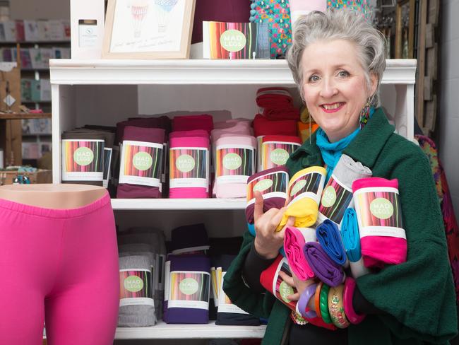 Madeleine Lancaster of Madlegs in her Balwyn shop. Picture: Sarah Matray