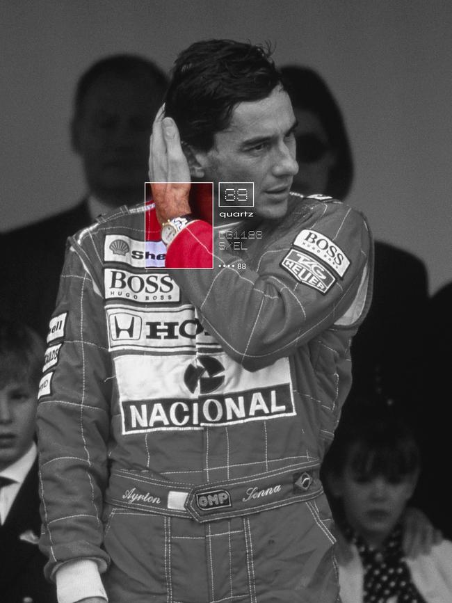 Ayrton Senna had a long association with TAG Heuer.