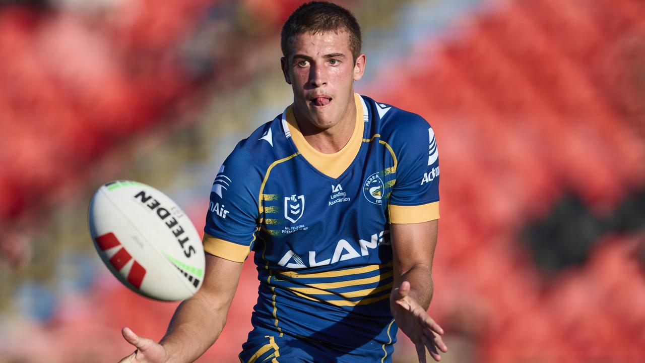 Jake Arthur featured in the pre-season challenge and has been 18th man this season, but Saturday’s game will be his first NRL appearance since the grand final. Picture: Brett Hemmings/Getty Images