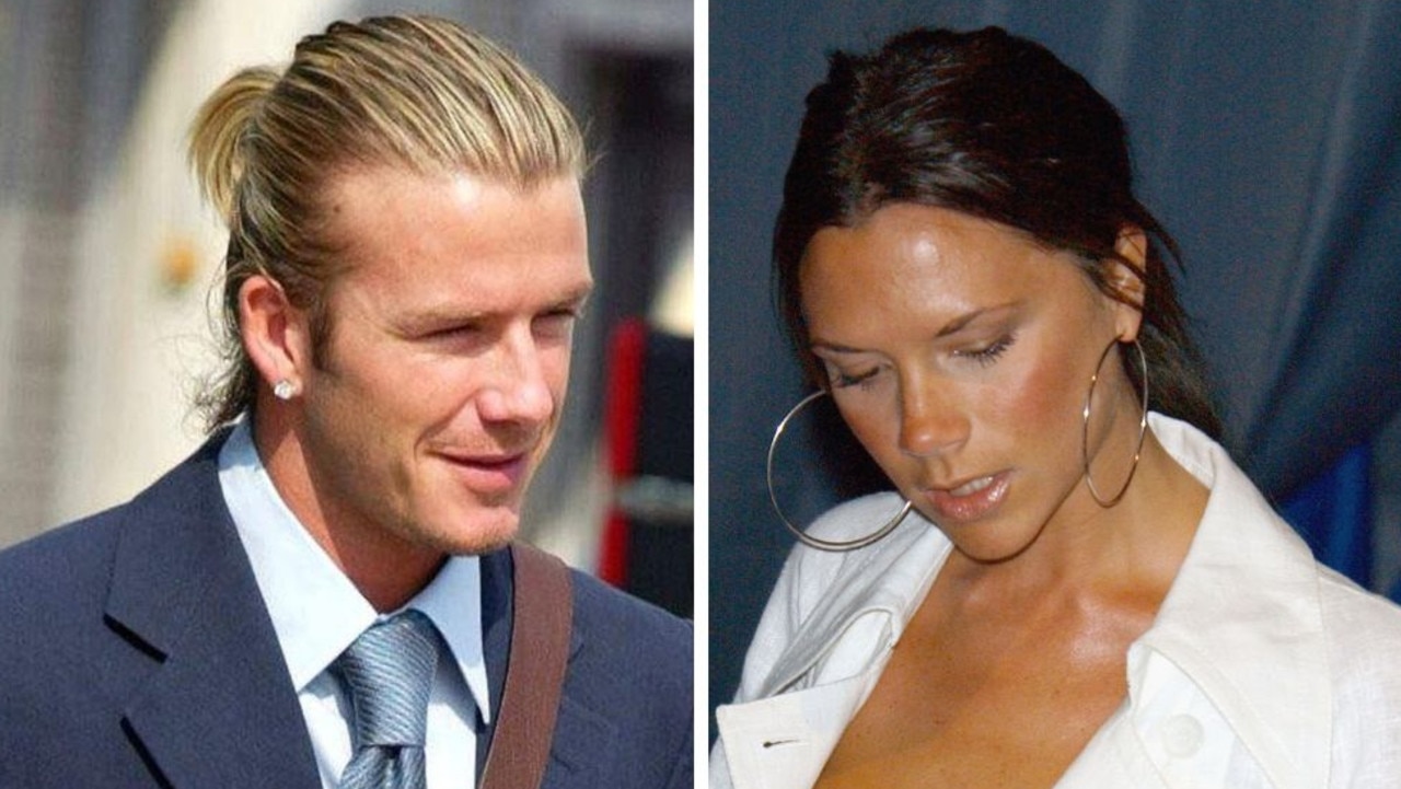 David and Victoria Beckham in 2003.