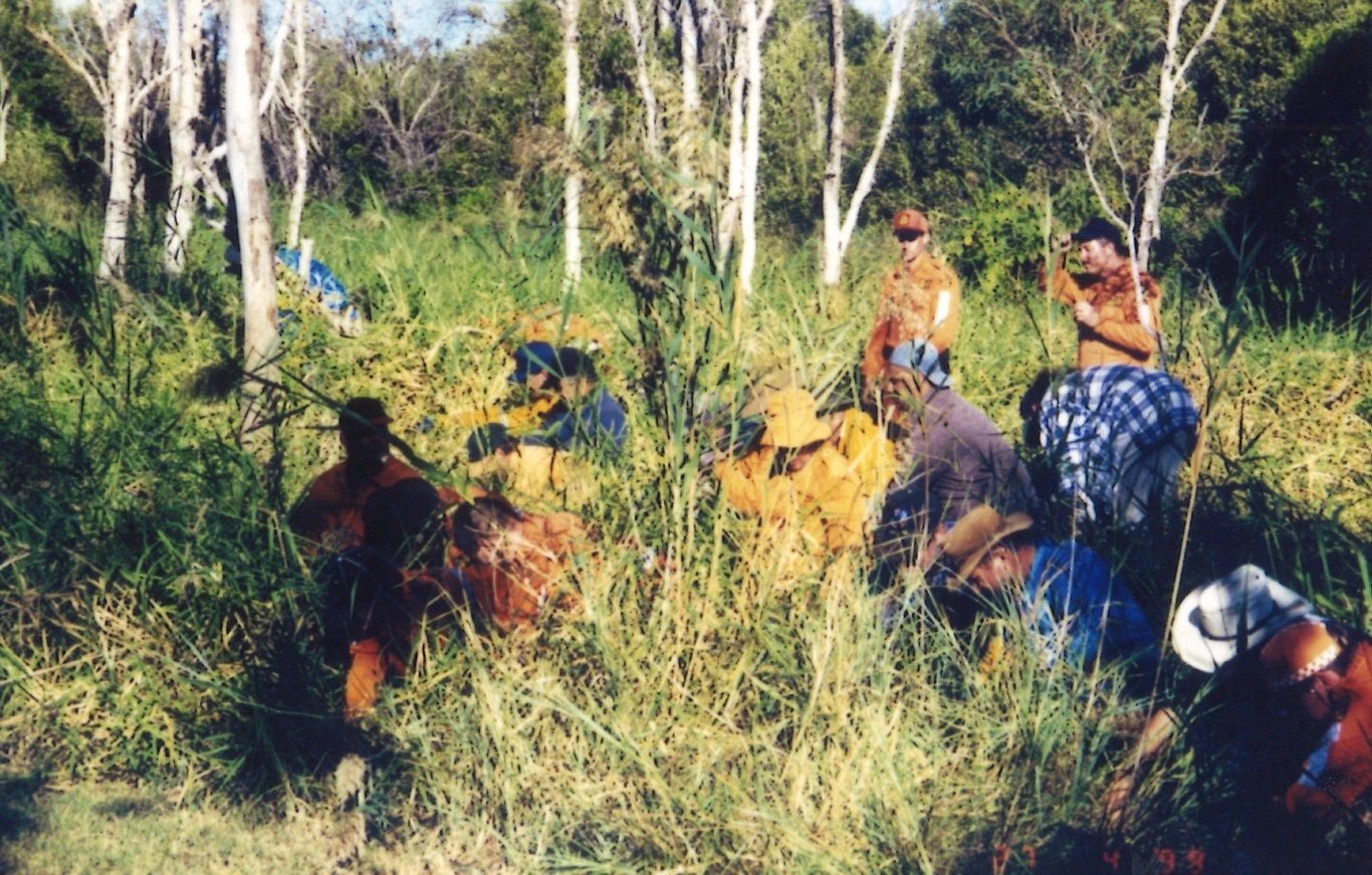 Images of the massive search for Keyra Steinhardt in April and May 1999. Photos provided by SES member Bob Jaycock.