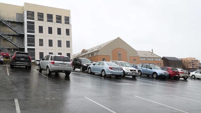 Montpelier carpark operated by Sultan Parking. Edwin Johnstone Hobart City Council candidate is unhappy about the lack of long term parking available in the Hobart CBD. Picture: Nikki Davis-Jones