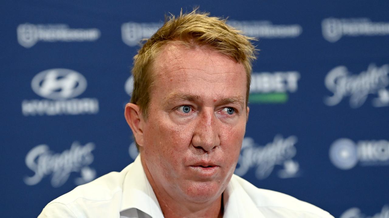 Trent Robinson and the Roosters have indicated they will seek some form of compensation given Ryles had another year to run on his deal. Picture: Bradley Kanaris/Getty Images