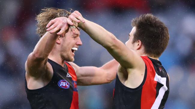 Parish and Merrett have been the driving force behind Essendon’s mid-season revival.