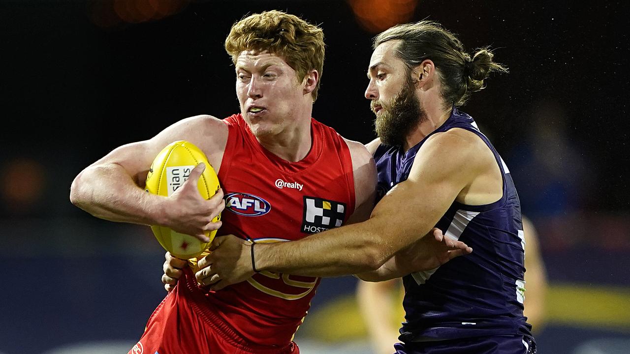 Matt Rowell has made Robbo’s top 50 list after just five games. Picture: AAP