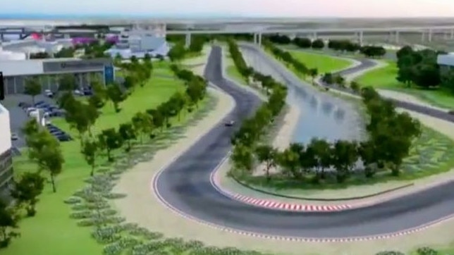 A performance track will make up part of a new $85 million auto mall. Picture: Supplied