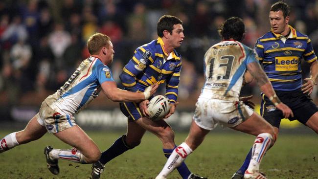 Buderus spent three seasons with Leeds.