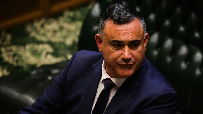 The Nationals hope the popularity of Deputy Premier John Barilaro will help them retain the seat. Picture: NCA NewsWire / Gaye Gerard