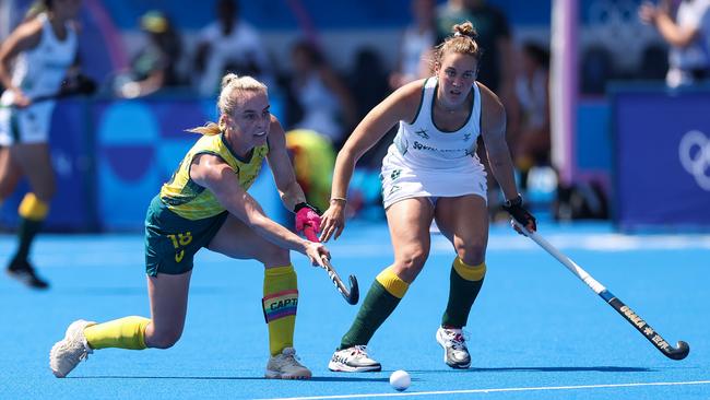 Jane Claxton is in the midst of her last hurrah with the Hockeyroos. Picture: Getty Images