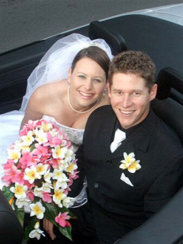 Claire Jabs and Ryan Pritchard were married in Hervey Bay on October 16, 2005.