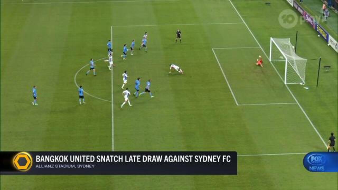 Bangkok snatch draw against Sydney FC