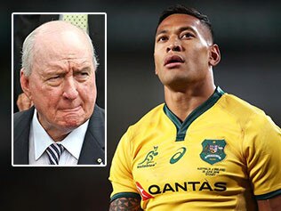 Alan Jones has defended Israel Folau.