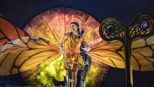 Former Gold Coast high diver Helena Merten in Luzia. Picture: Cirque du Soleil