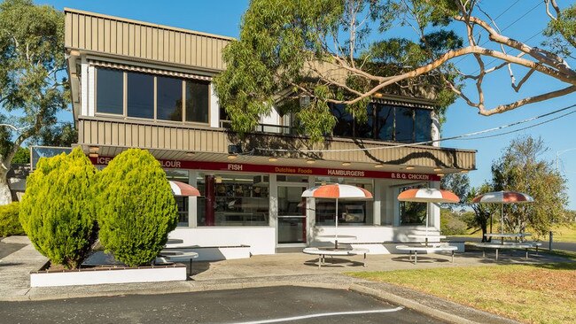 Front facade of the former Dutchies in Newhaven. Picture: Supplied