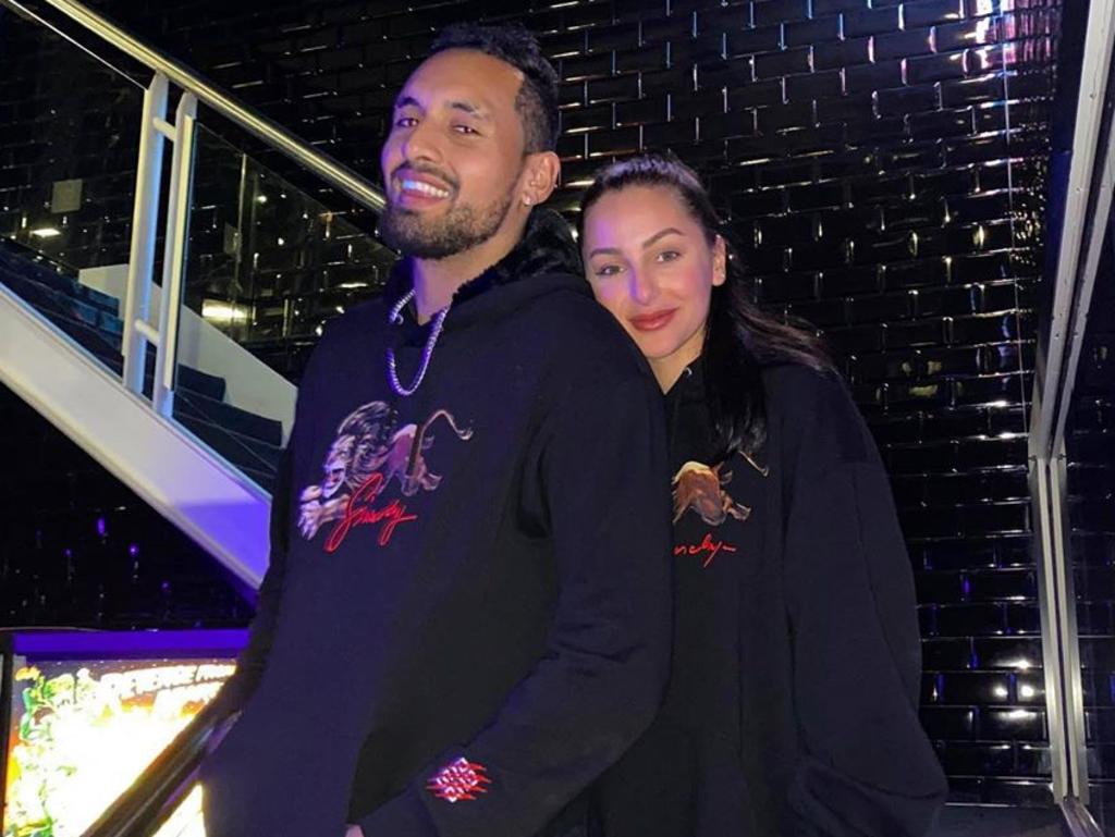 Tennis News 2021 Nick Kyrgios Back With Girlfriend Chiara Passari Instagram Spat Toxic Relationship News Com Au Australia S Leading News Site