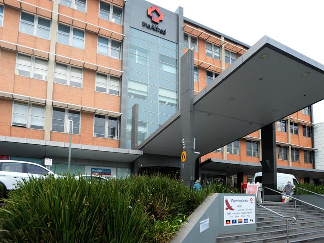 Daniel Andrews was transferred to a specialist trauma centre at The Alfred hospital following an MRI on Tuesday night. Picture: Andrew Henshaw/NCA NewsWire