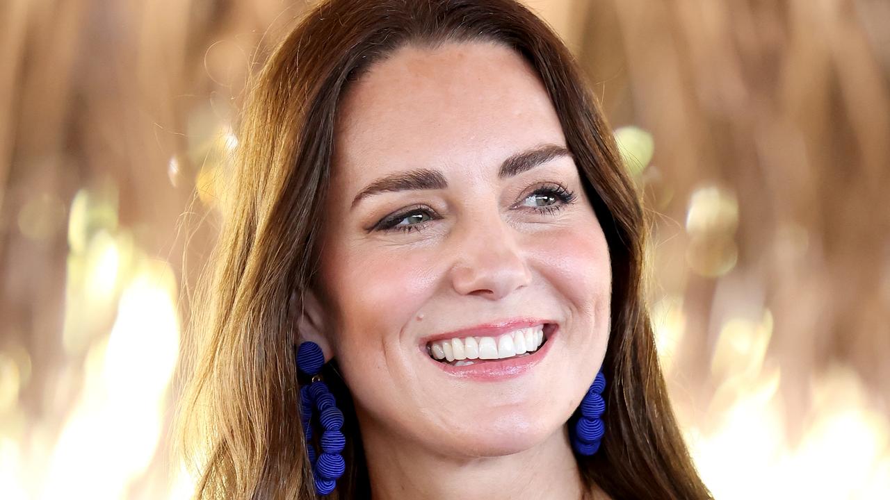 Kate during a traditional Garifuna festival on the second day of a Platinum Jubilee royal tour of the Caribbean on March 20, 2022 in Hopkins, Belize. Picture: Chris Jackson/Getty Images