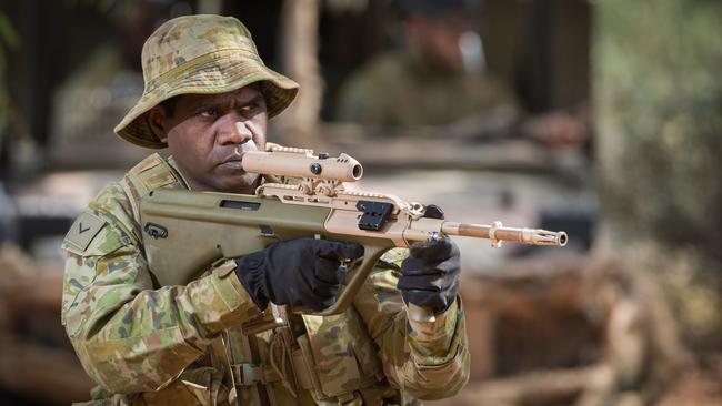 Australian Army soldier Lance Corporal Danny Daniels from the North-West Mobile Force.