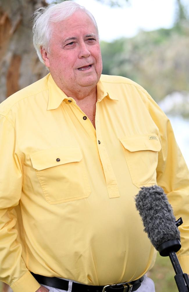 Clive Palmer. Picture: NCA NewsWire / Dan Peled