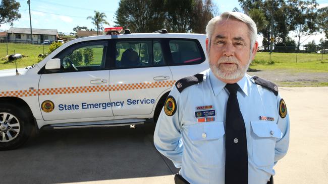 Mt Druitt SES local controller Peter Lalor.