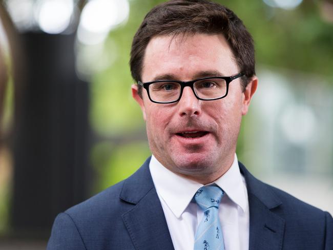 Agriculture Minister David Littleproud has launched an investigation into the deaths of thousands of livestock on a ship to the Middle East. Picture: AAP