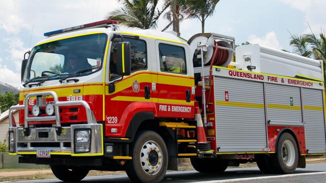 A fire truck. QFES generic