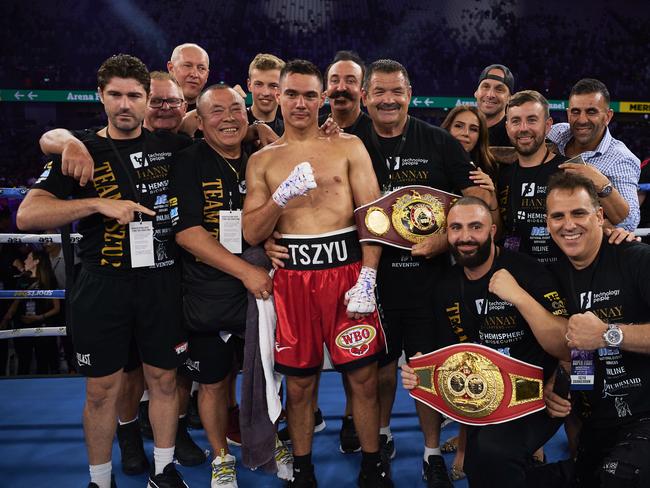 Tim Tszyu is headed for the top. (Photo by Brett Hemmings/Getty Images)