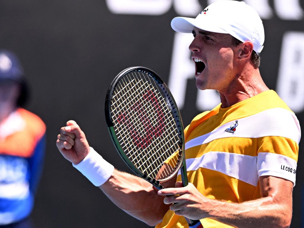 Australian Open 2022 results Chris OConnell defeats 13th seed Diego Schwartzman in straight sets CODE Sports