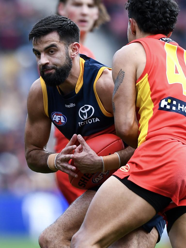 Milera has played 96 games for the Crows. (Photo by Mark Brake/Getty Images)