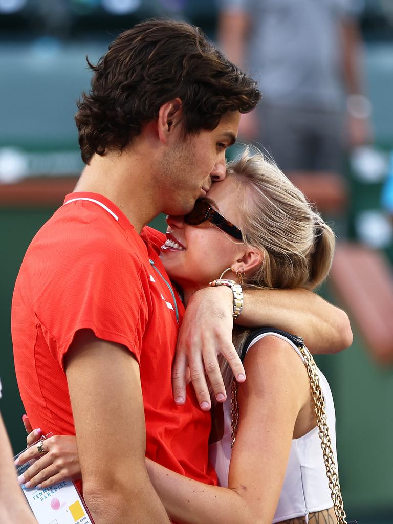 Fritz and Riddle have been together for some time. Photo by Clive Brunskill/Getty Images