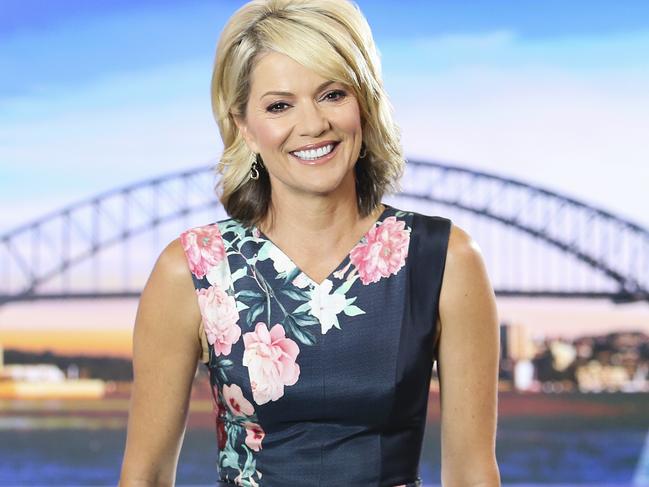 Sandra Sully at Ten's Pyrmont Studios. Picture: Justin Lloyd