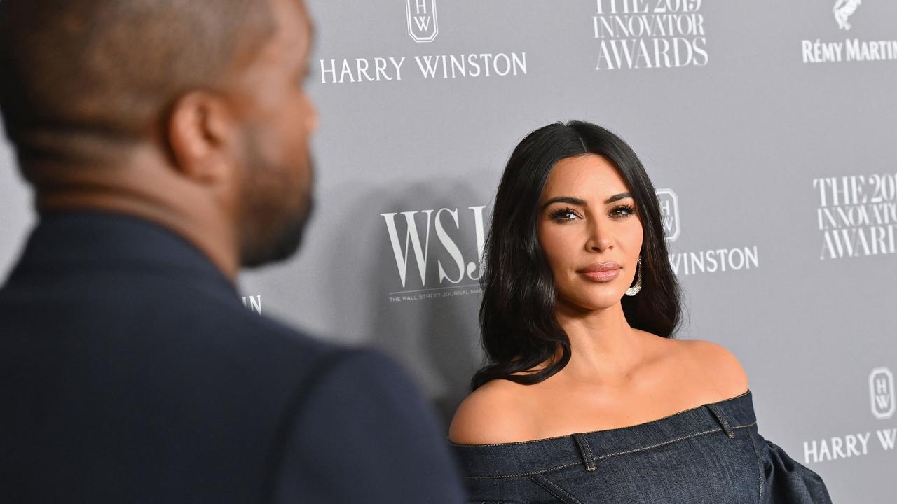 Kanye West reportedly cheated on Kim Kardashian. Picture: Angela Weiss/AFP