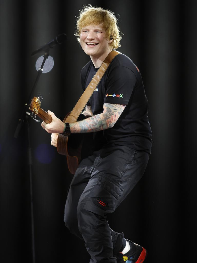 Ed Sheeran Brisbane concert review The Australian