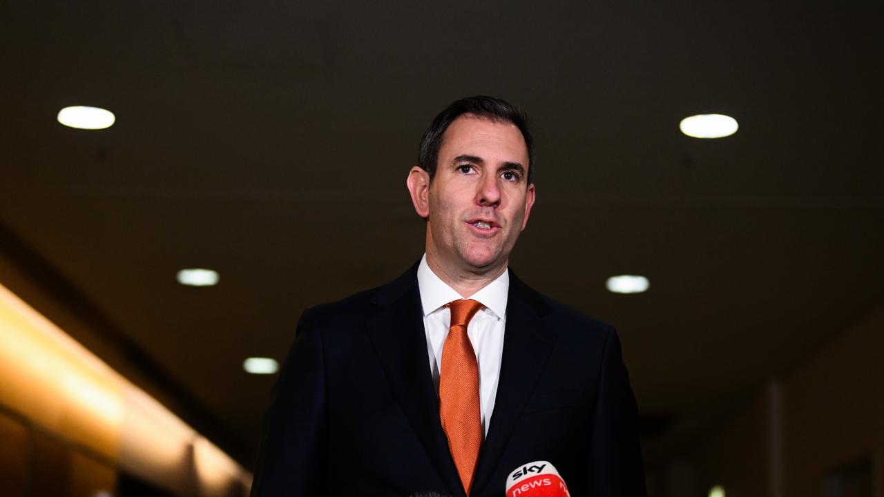 Treasurer Jim Chalmers will take his recommendations about the next RBA governor to cabinet for a decision ‘soon’. Picture: Dan Peled / NCA NewsWire