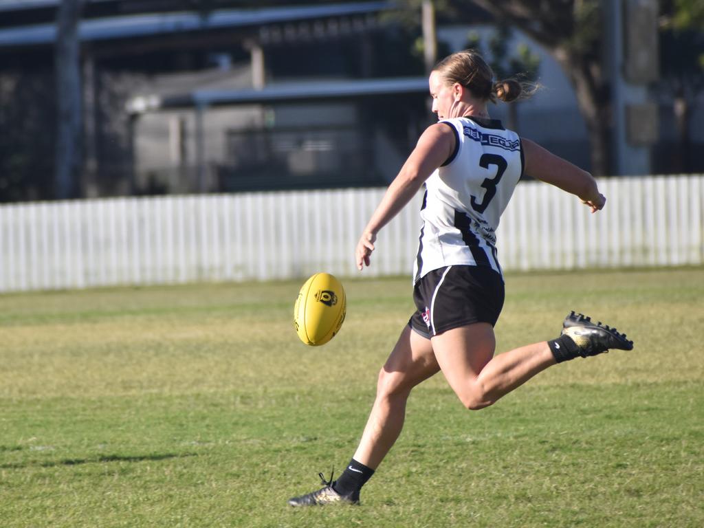 Amy Mill is one of the leading players in the AFL Capricornia senior women’s competition.