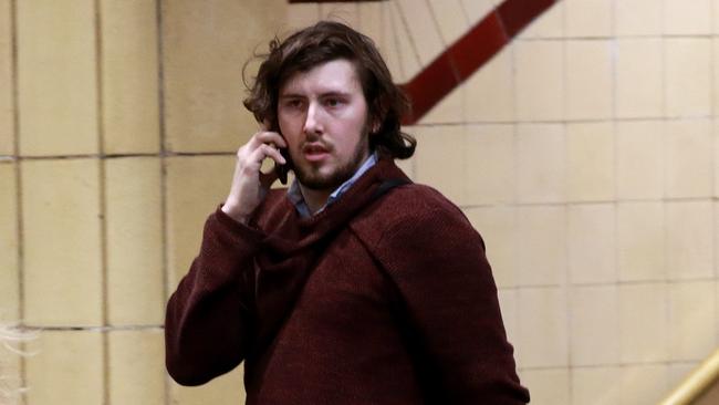 Music tutor Mitchell Thornton received a good behaviour bond for charges relating to inappropriate touching of students at a Sydney Girls High School. Picture: Toby Zerna