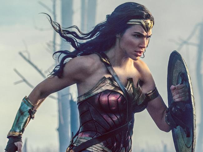 Gal Gadot in a scene from Wonder Woman. Warner Bros Pictures.