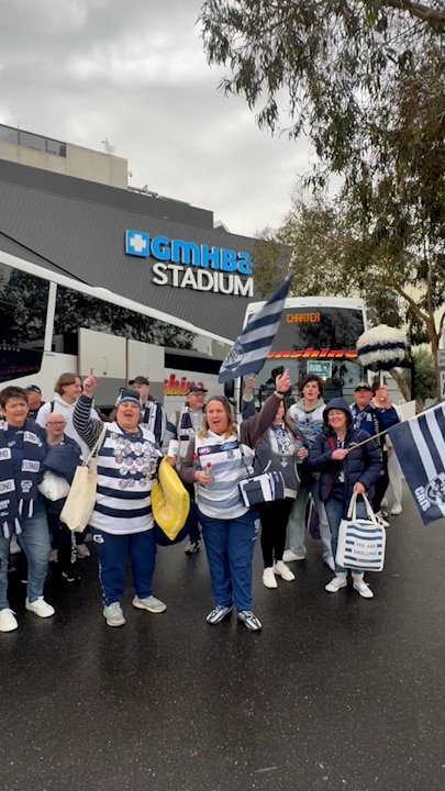 Cats fans heading to Adelaide for AFL final