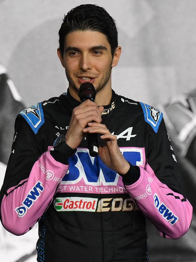 Ocon dropped a bomb on his way out the door. (Photo by Daniel LEAL/AFP)