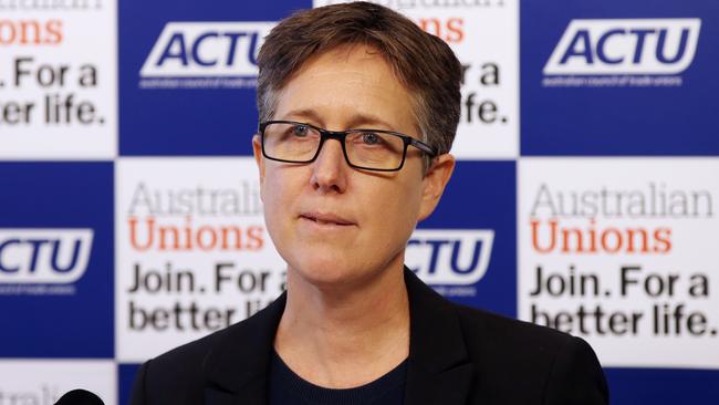 ACTU secretary Sally McManus. Picture: AAP